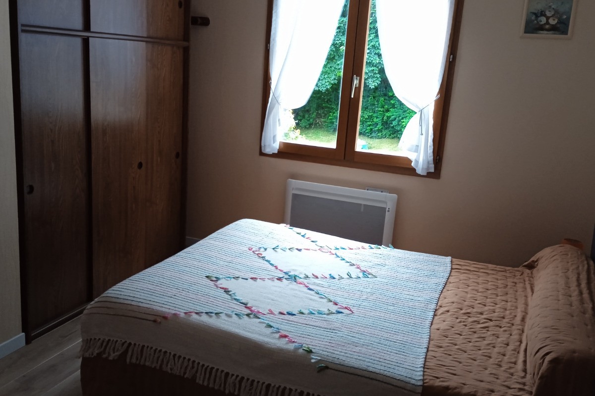 Chambre 1 coté terrasse