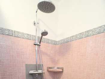 Grande douche italienne - Appartement Etage - Gites du Mourot