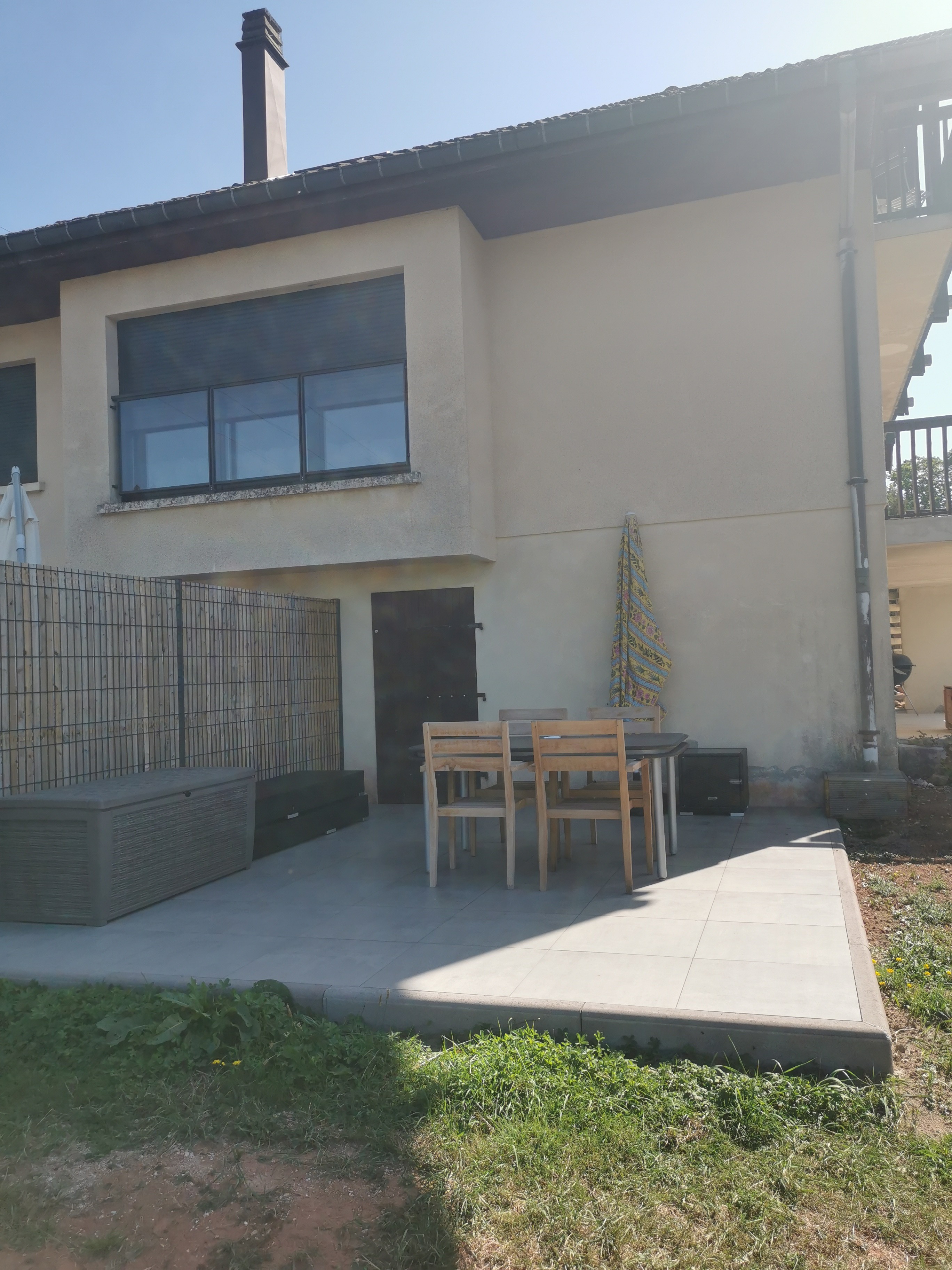 Terrasse petit gîte