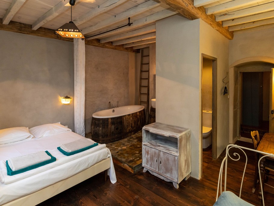 Chambre Tsukuyami, 1 lit 160 ou 2 lits de 80 (possibilité d'un lit bébé)