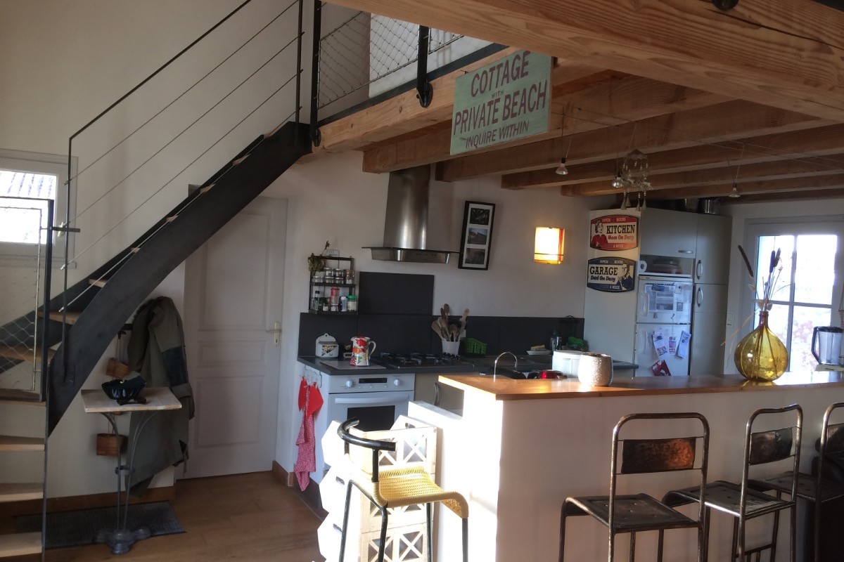 Cuisine et mezzanine