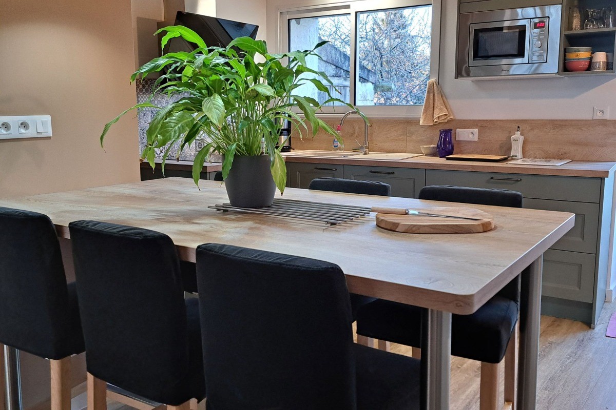 Aperçu de la cuisine équipée