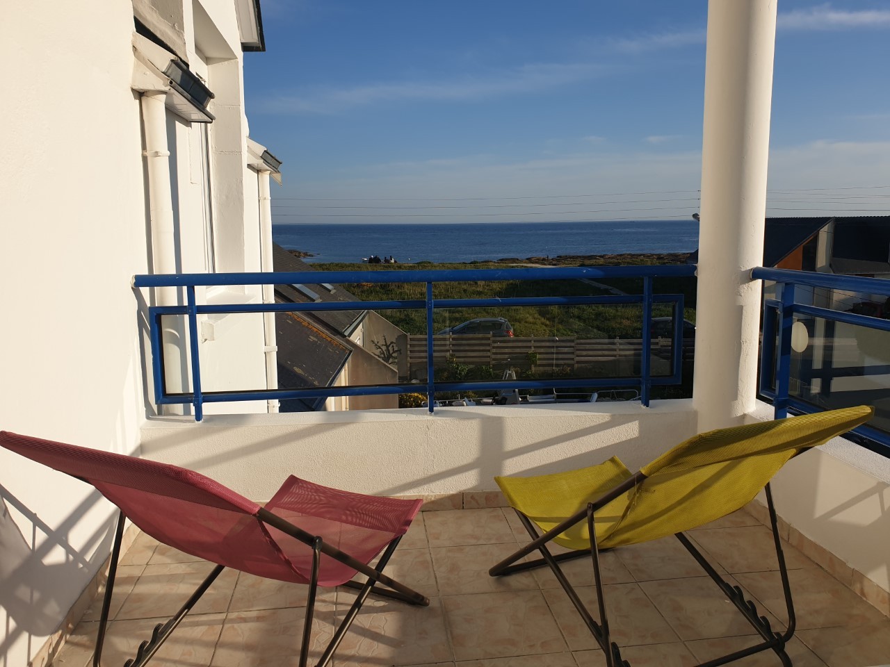 Terrace with sea view