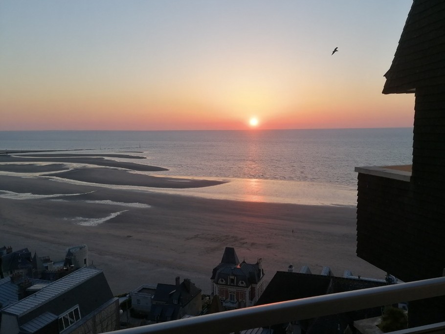 Vue du coucher de soleil