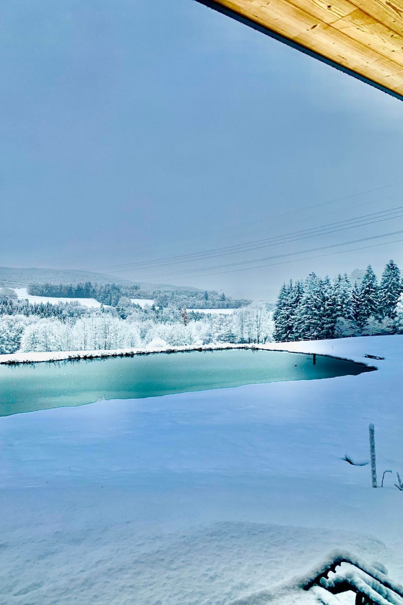 Hiver - gite le cerf - nature cottage vosges