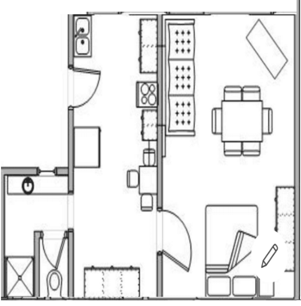 plan du gîte
