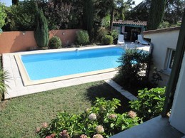 jardin vue d'une chambre   - Saint Juéry - Tarn