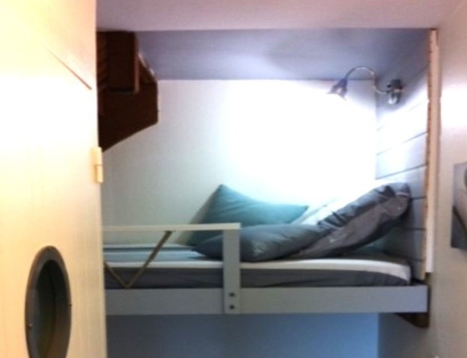 Location 4 personnes, proche mer, Trevou Tréguignec, chambre - Le bihan