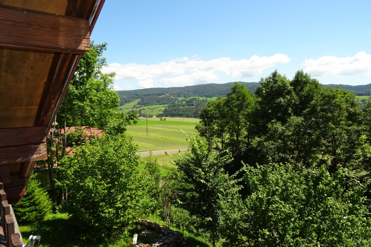 depuis le balcon, à l'étage