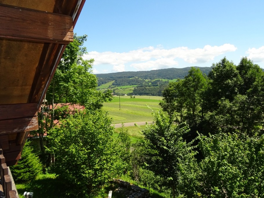depuis le balcon, à l'étage