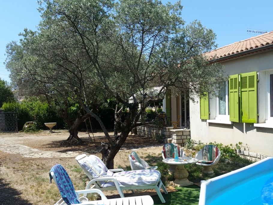 La maison avec la piscine