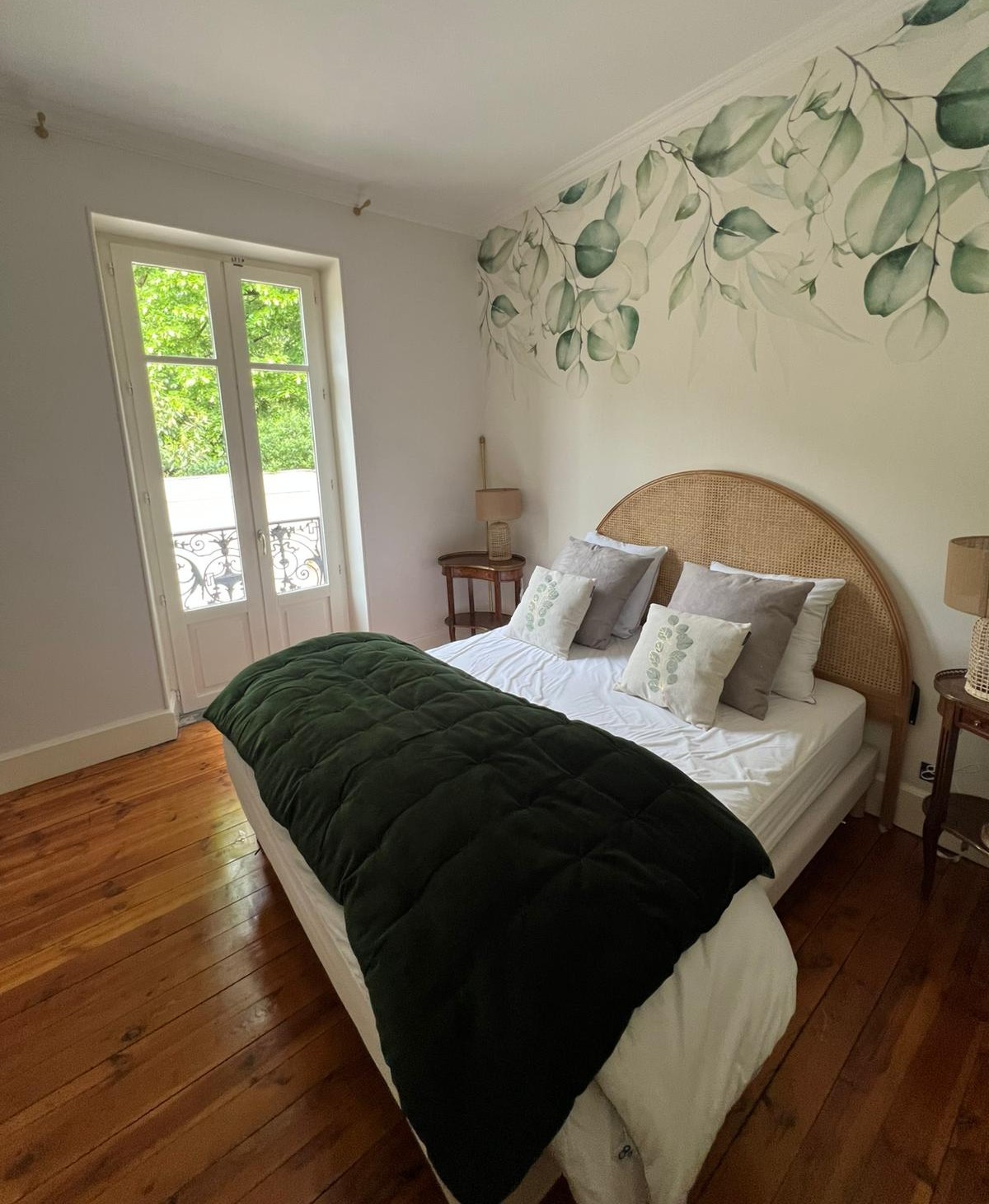 Bedroom 1 with balcony