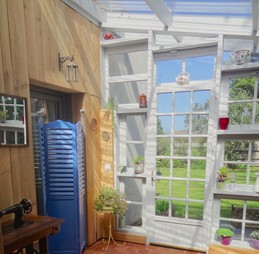 Jacob, Clévacances, location, Plouha, jardin d'hiver, patio