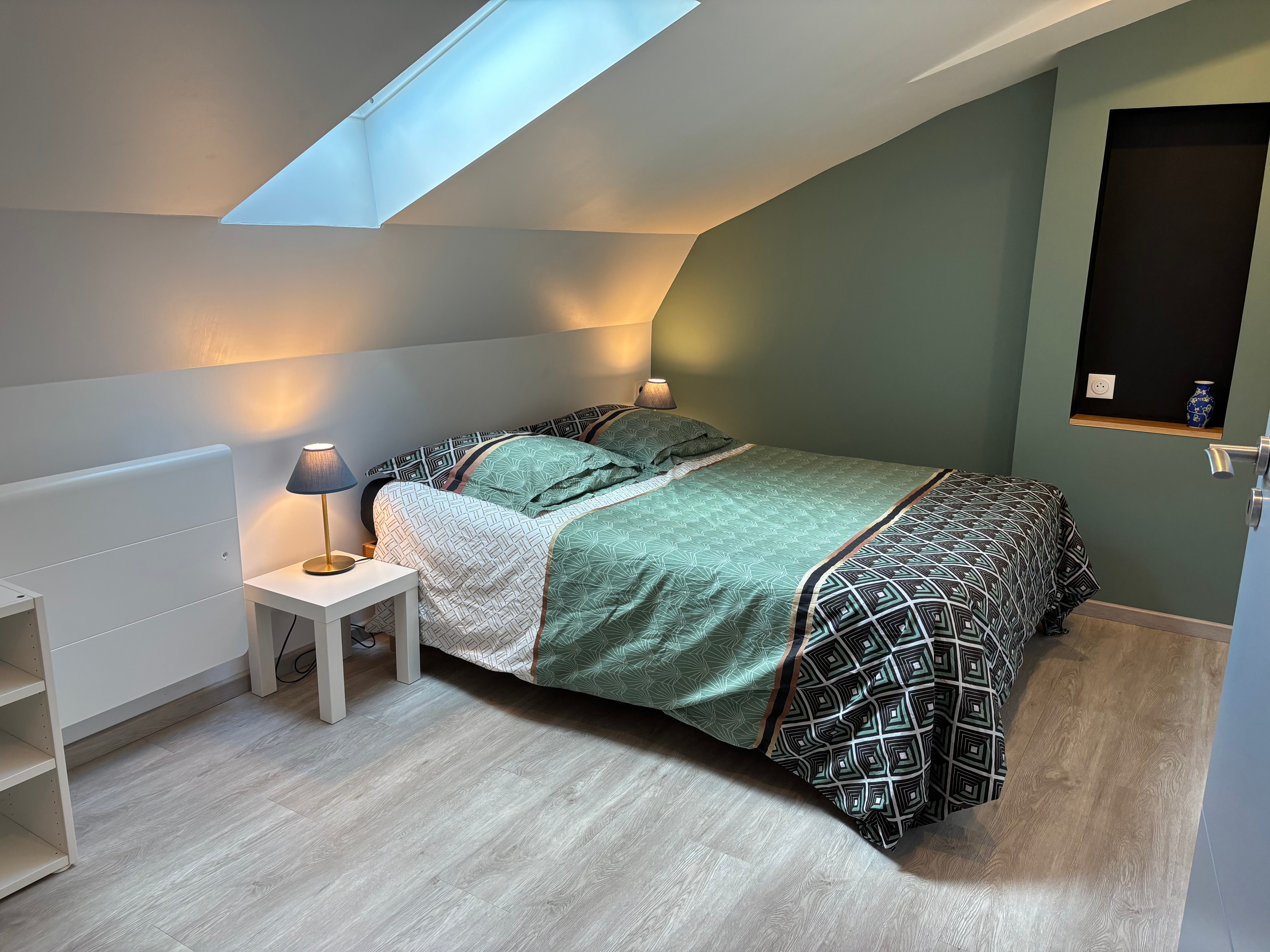 Chambre 1 avec lit double 