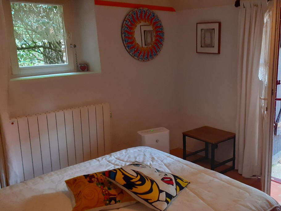 Votre chambre et l'accès à votre terrasse