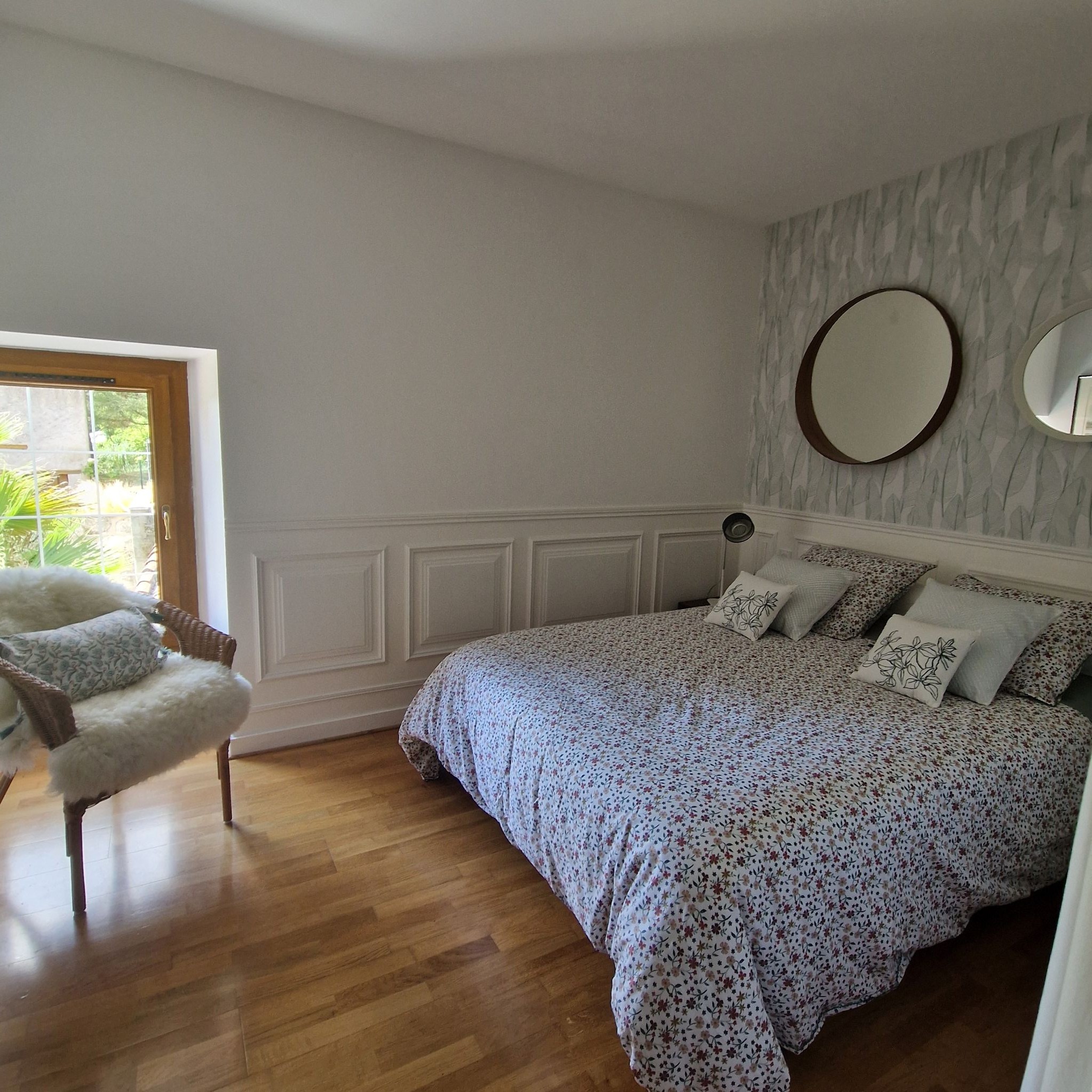 Chambre Louise pour 2 personnes à l'étage, Le Clos des Champis, à côté de Châtellerault, Vienne