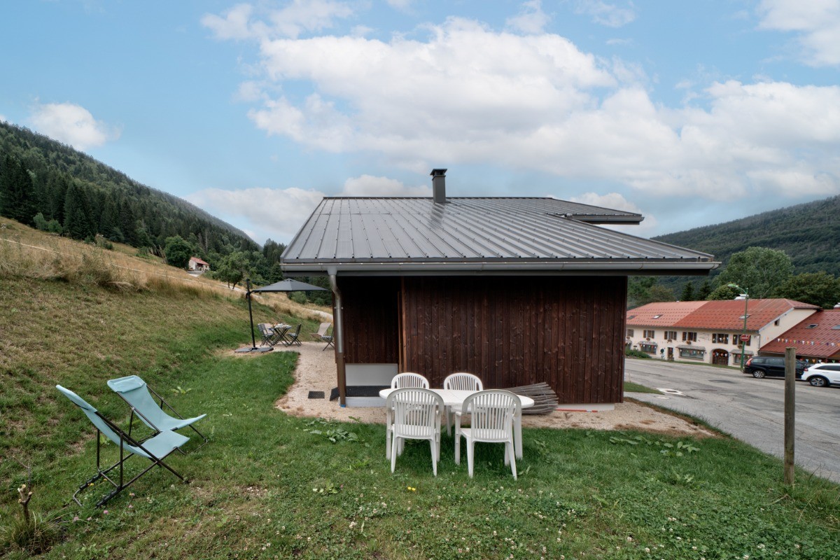 Chalet l'Eterlou, côté jardin