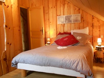 Deuxième chambre de deux personnes - Appartement La Tanière des copains à La Bresse