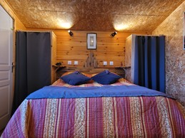 Espace chambre, Clévacances rental, Chalet Mimosas, Gite de Kerhars