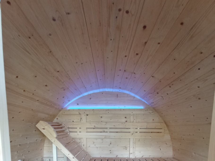 Intérieur sauna