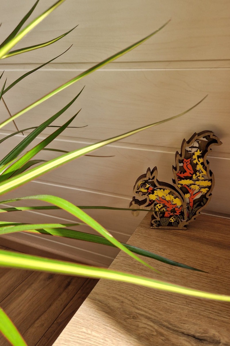 Décoration - Chalet Ecureuil