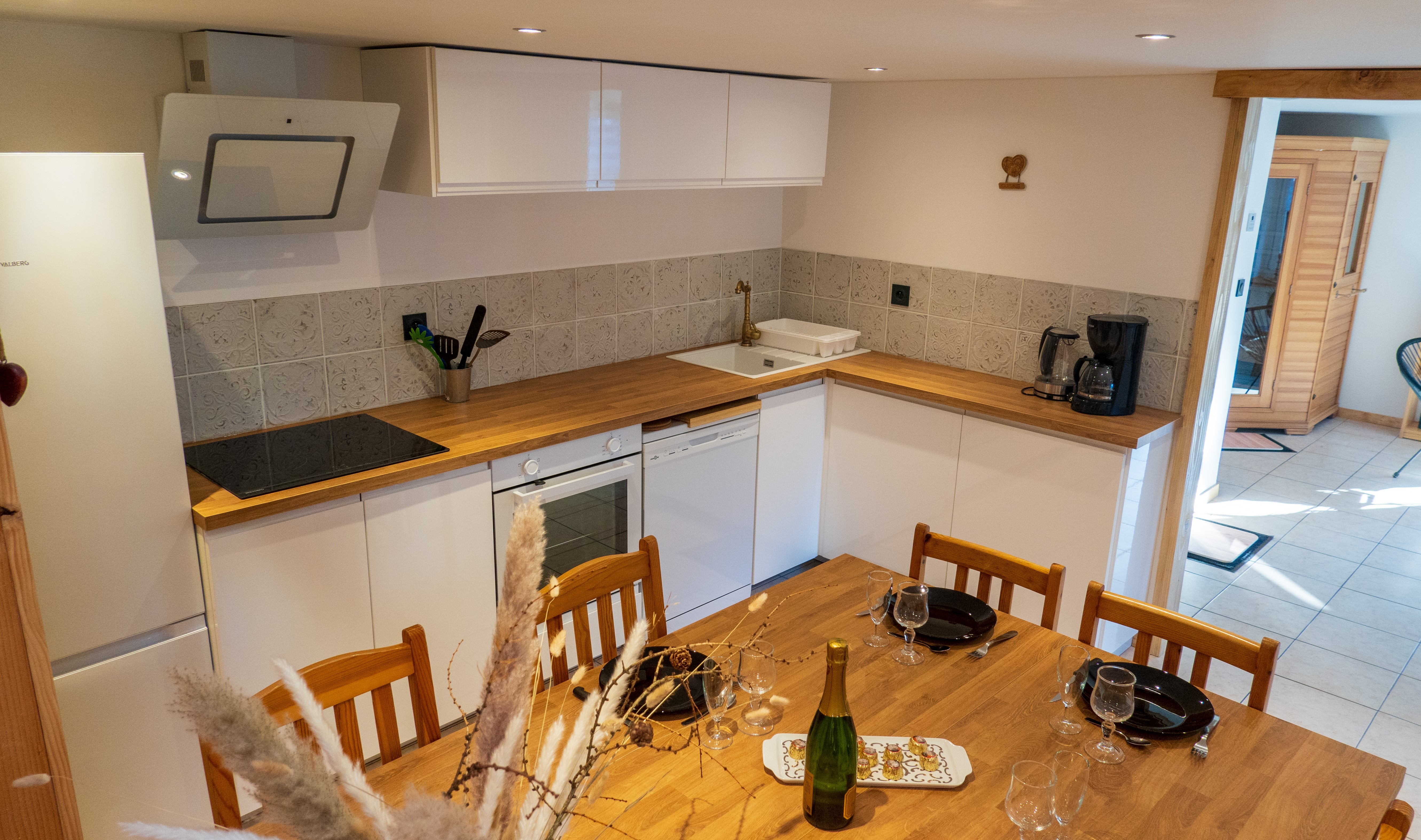 Cuisine - Gite Perce Neige Bien être