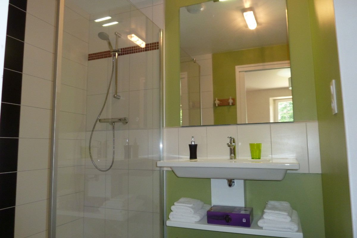 Salle d'eau Chambre Le Feigne Canard - Le Faing du Bray