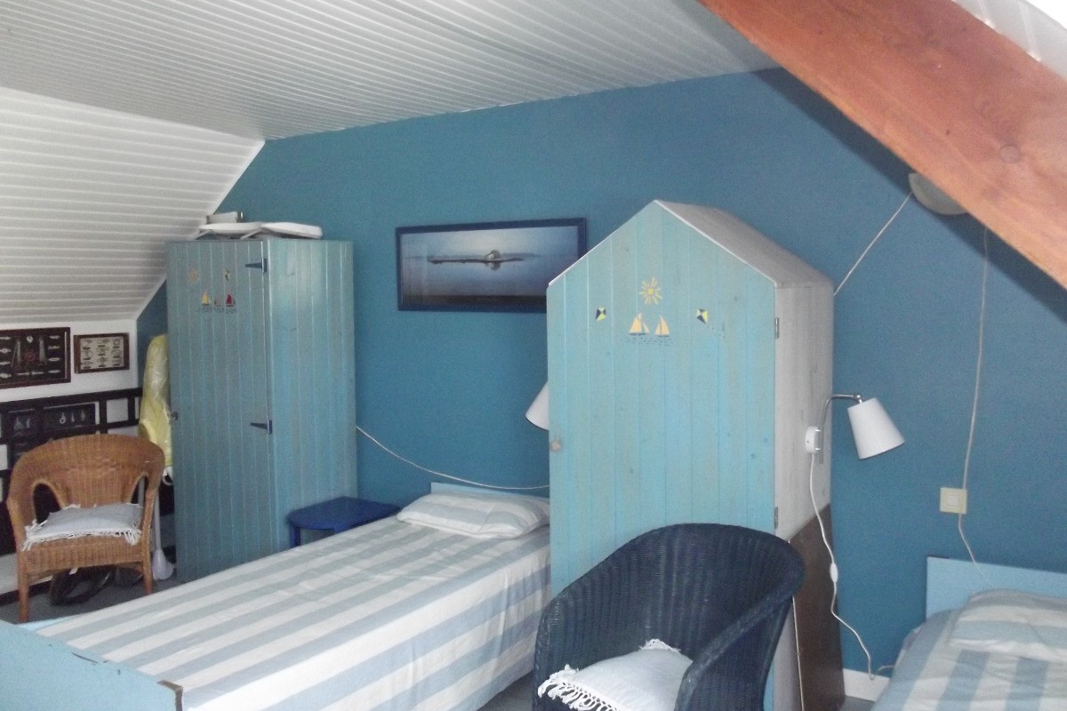 Chambre côté 2 lits