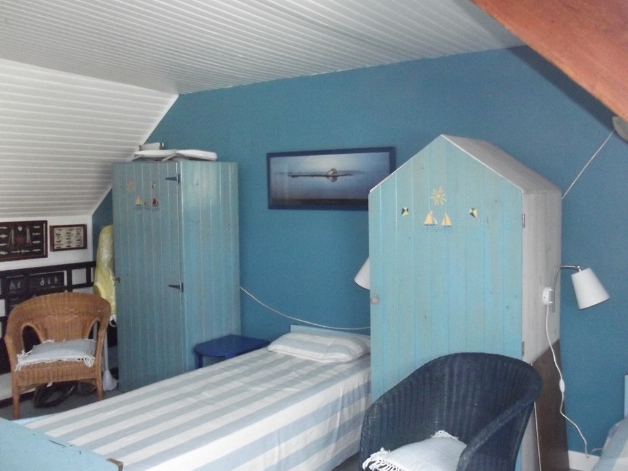 Chambre côté 2 lits