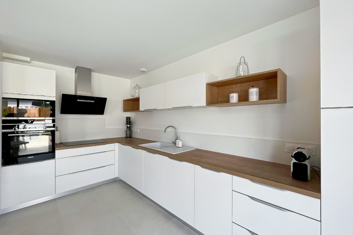 Cuisine ouverte sur le séjour