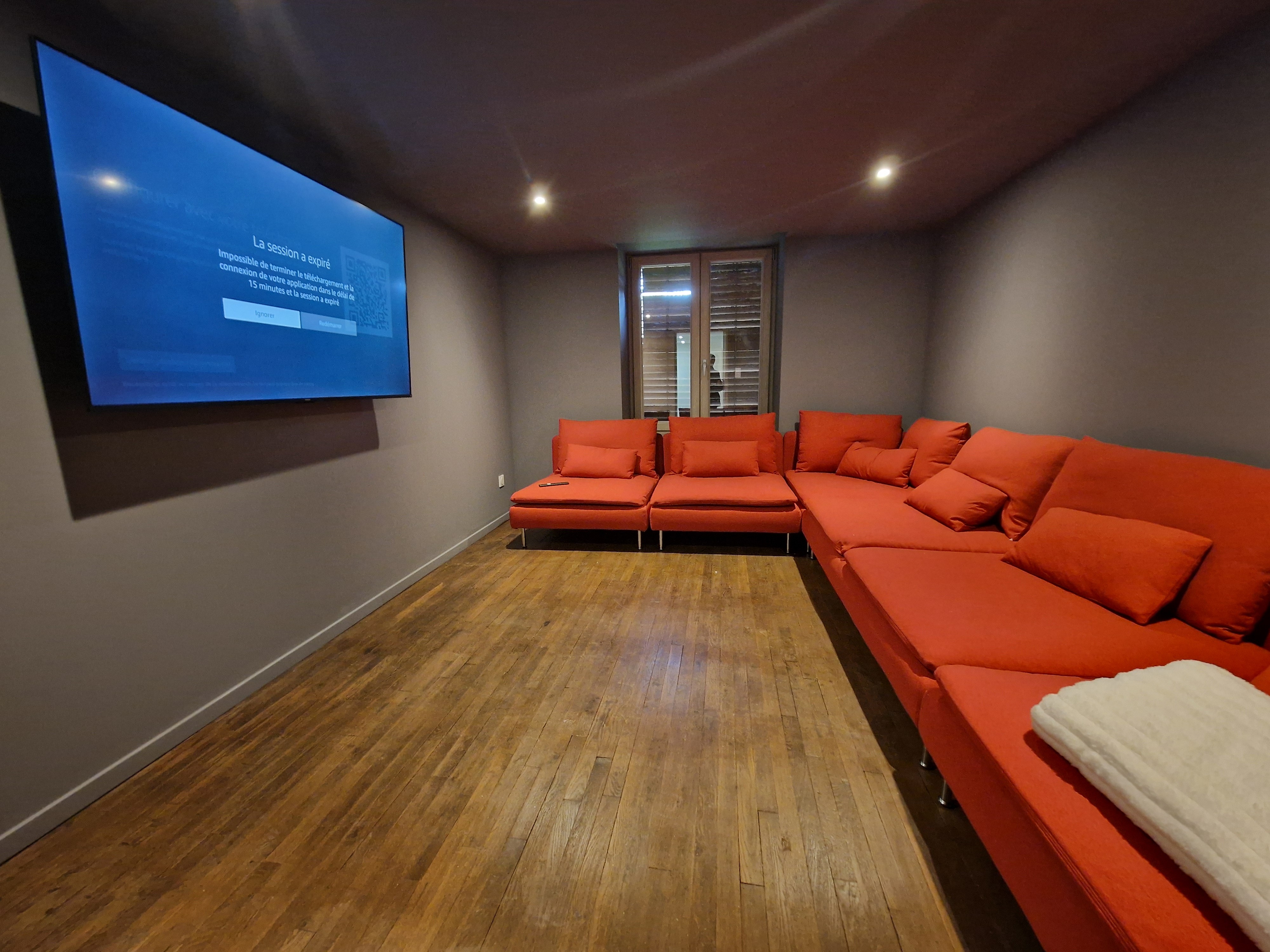 TV room - Gîte de la Forêt