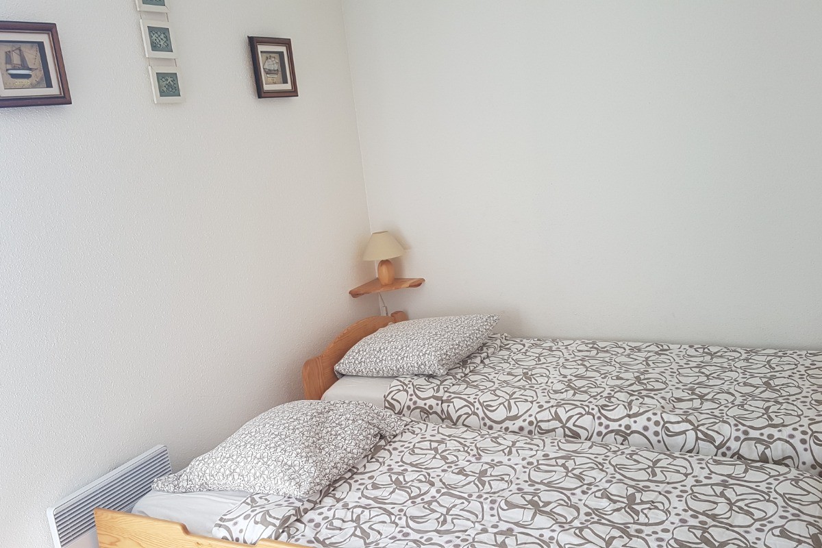Chambre 2 lits 1 p
