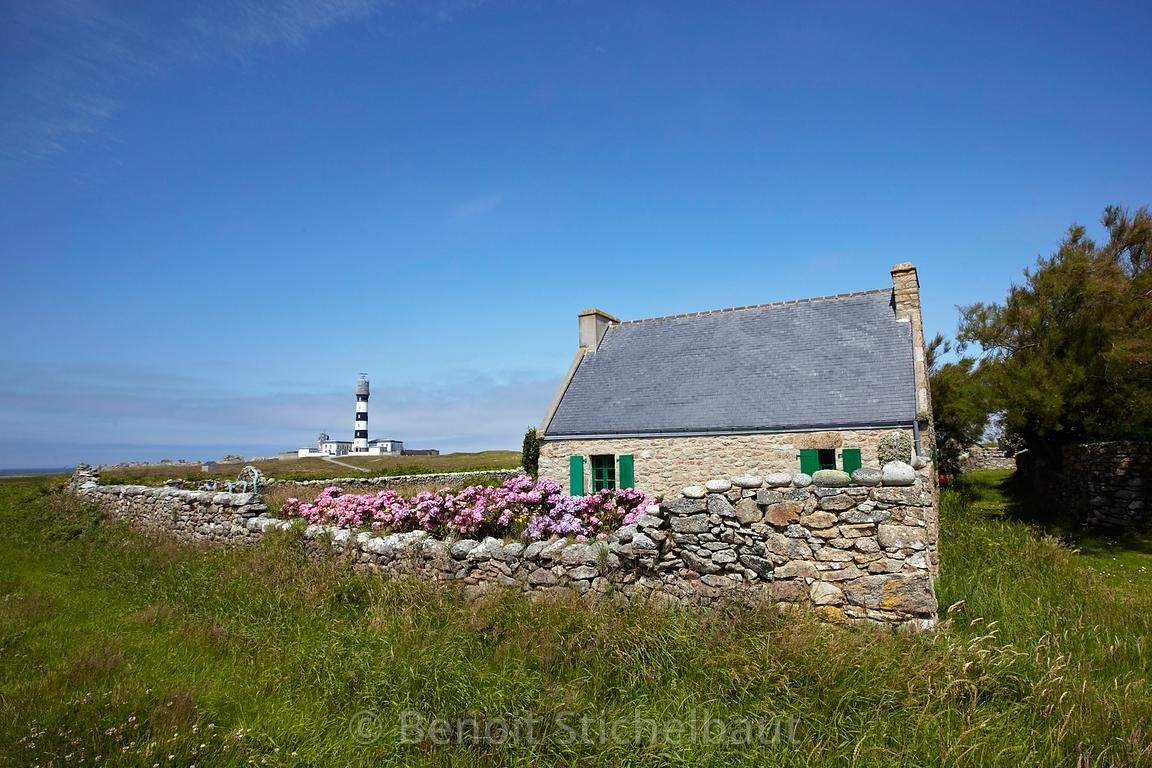 L'ile de Ouessant en mer d'Iroise