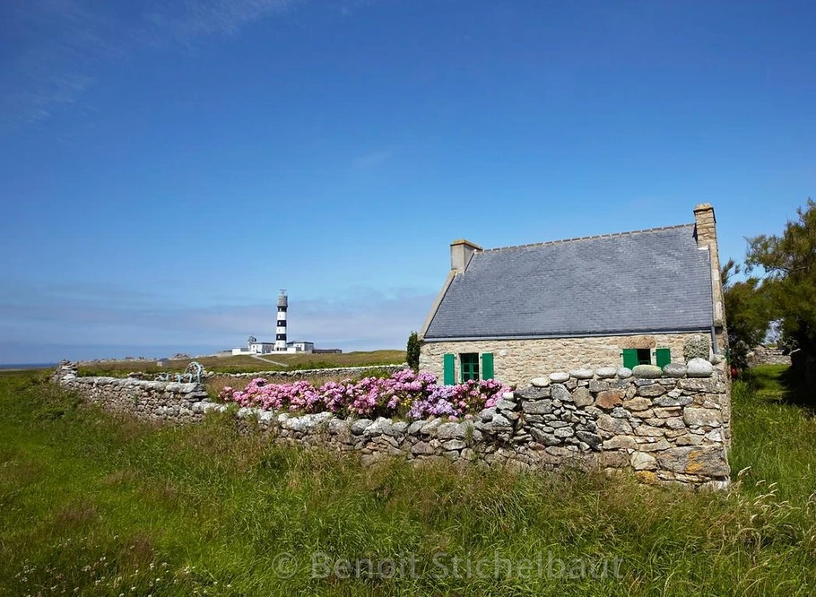 L'ile de Ouessant en mer d'Iroise