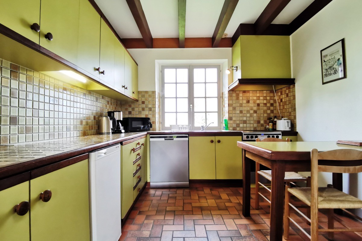 Cuisine équipée - Location de vacances - Kernilis