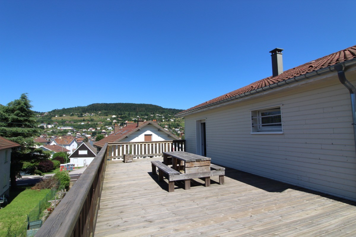 Terrasse - Maison le Cant de Jume Gérardmer