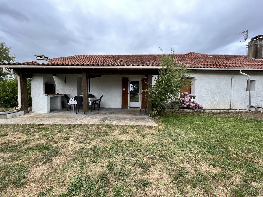Terrasse exposée au couchant