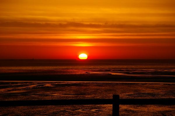 lever de soleil sur BINIC