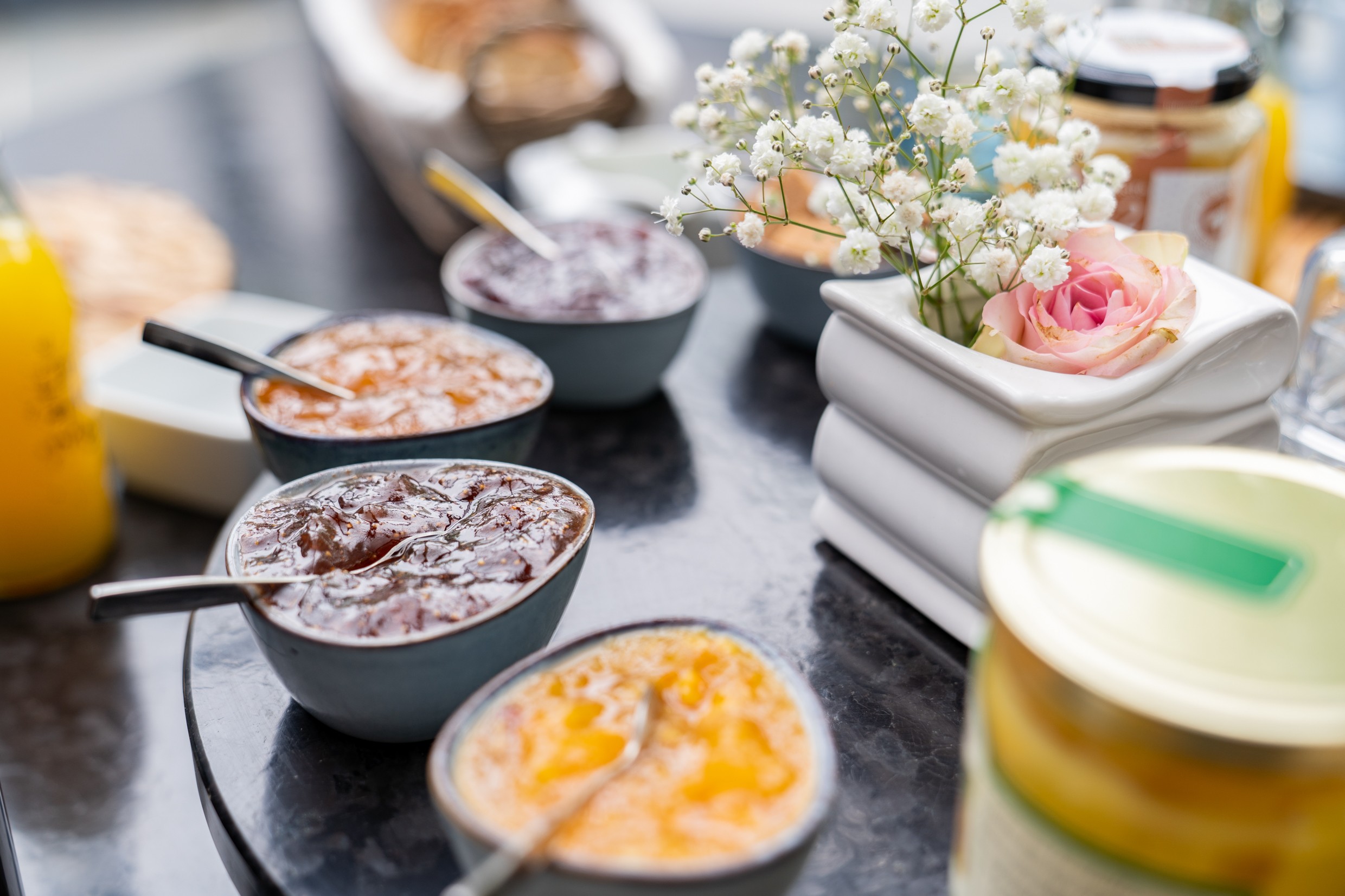 Petit déjeuner raffiné