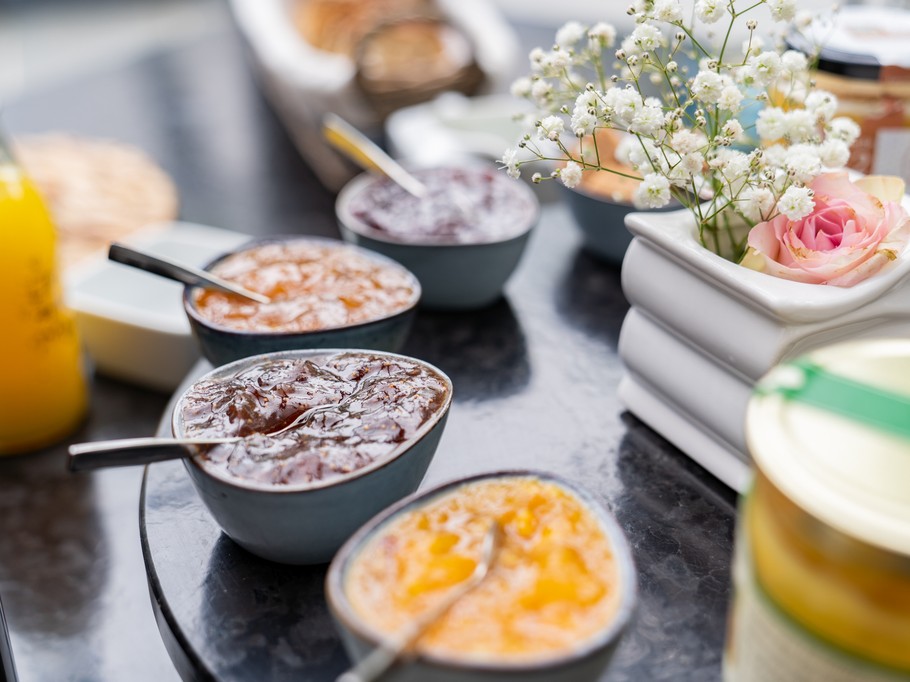 Petit déjeuner raffiné