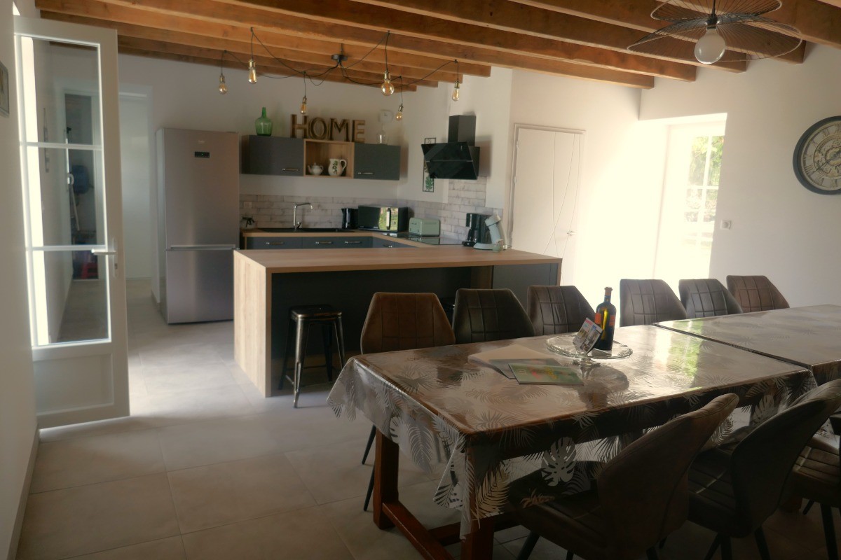 Cuisine-salle à manger