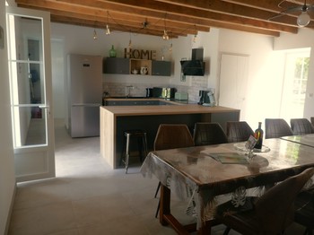Cuisine-salle à manger