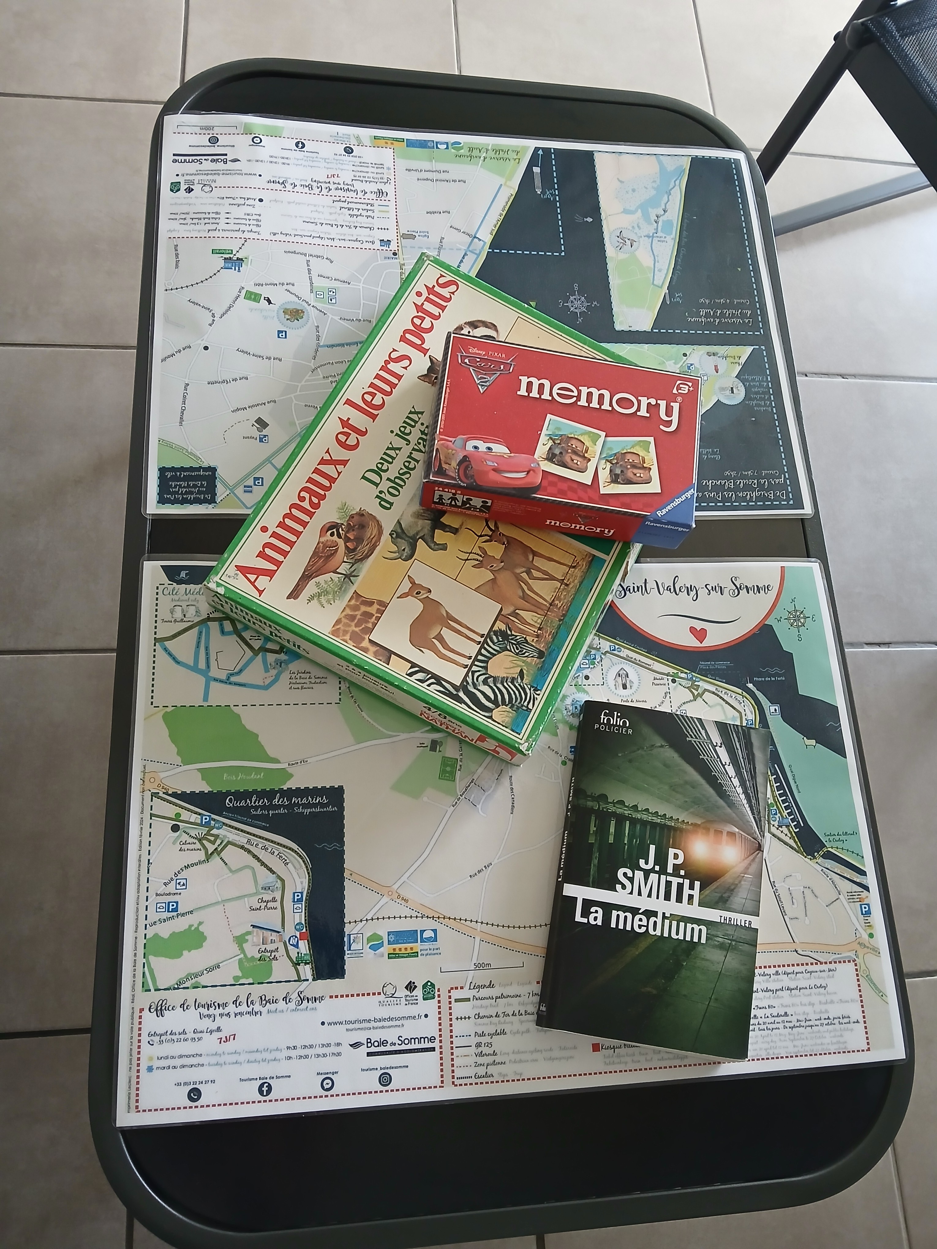 Jeux de société et lecture Chambre d'hôtes Nibas La Somme