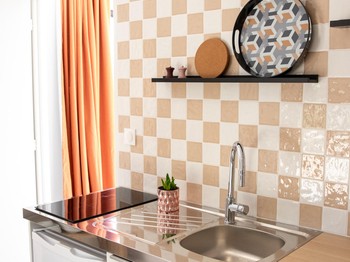 La cuisine du gîte Terre