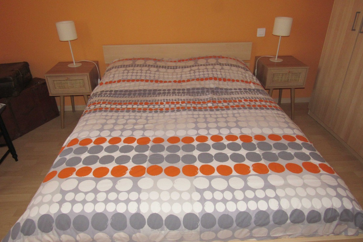 Gîte Mazagran - Chambre orange 2