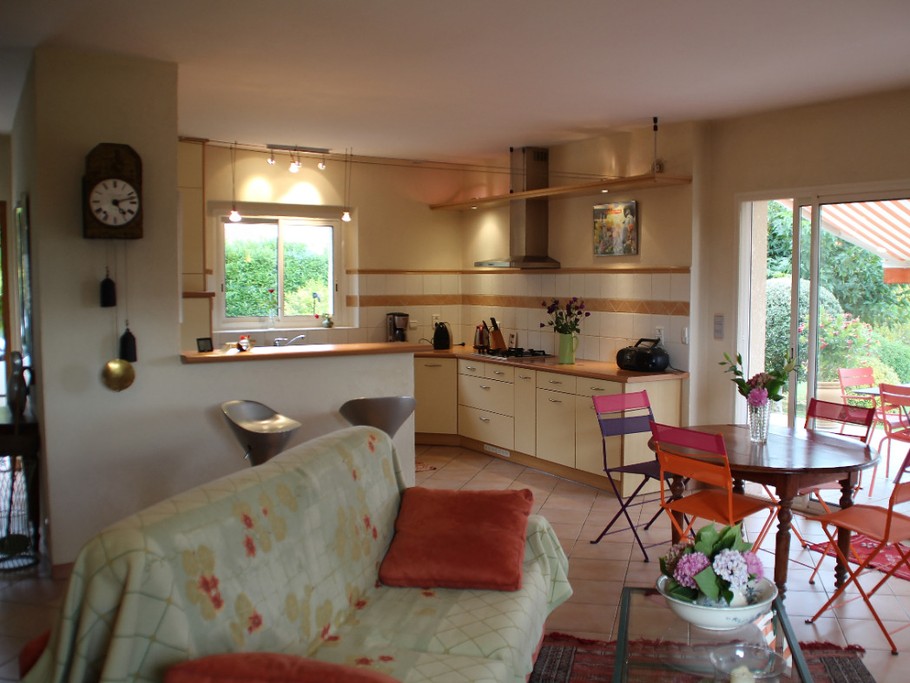 Le Salon du Gite Au Bouzigues