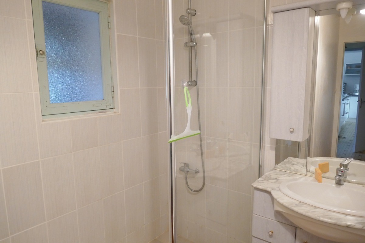 Douche à l'italienne