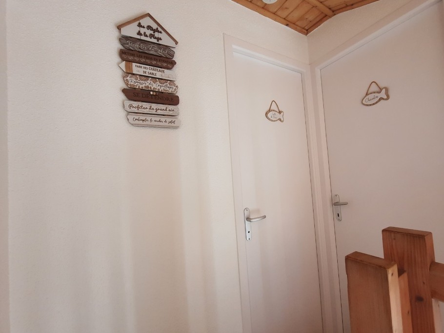 SAS en haut de l'escalier