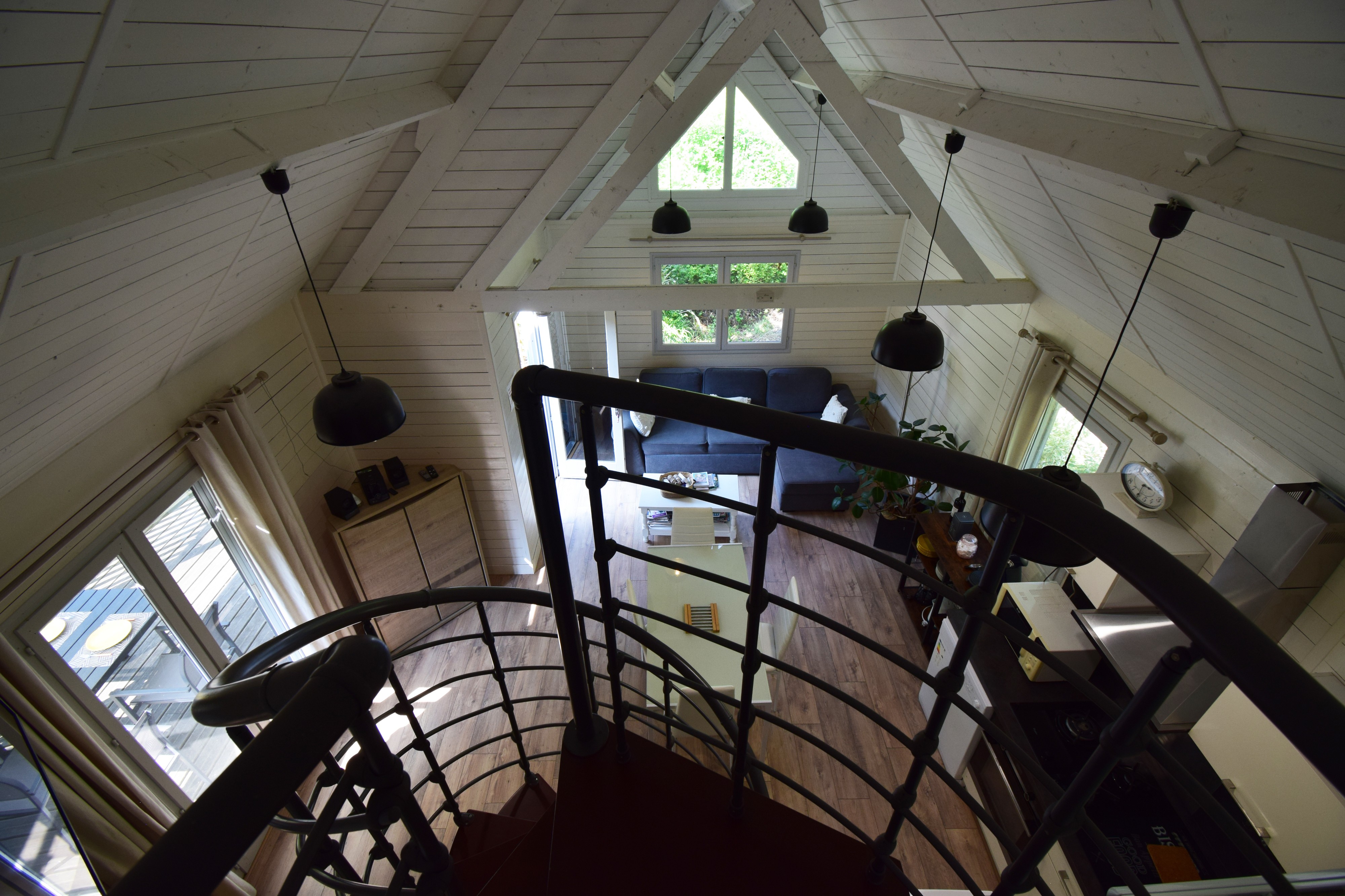 Salon vue hauteur
