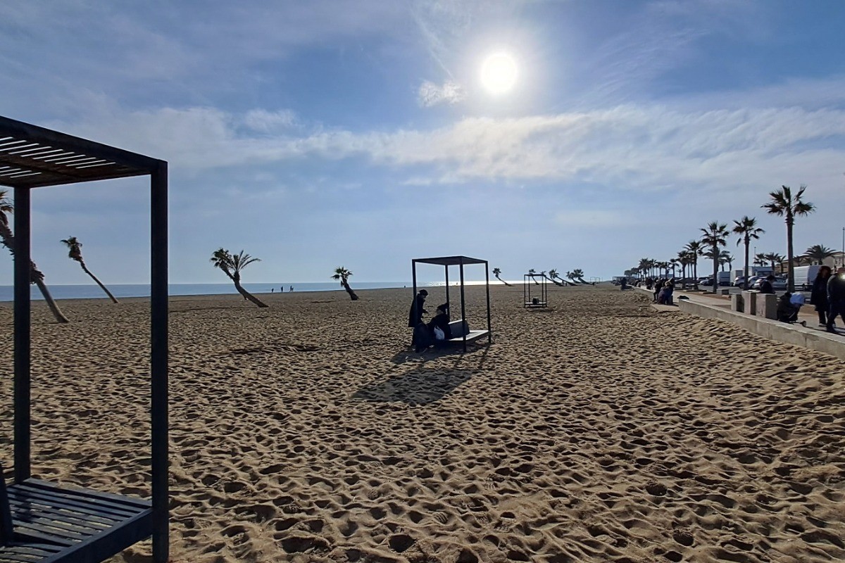 villa face plage : La Plage à Noel